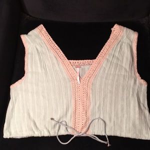Free People Cropped Tank Top